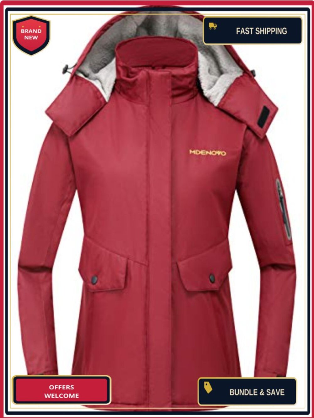 Waterproof Fleece Snowboard Ski Jacket Winter Rain Coat